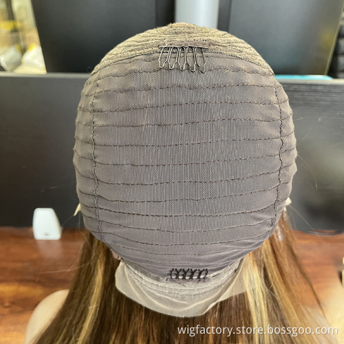 Dropshipping human hair 4/27 lace front wigs,cheap 100% human hair wigs color 27, virgin hair wigs human hair lace front